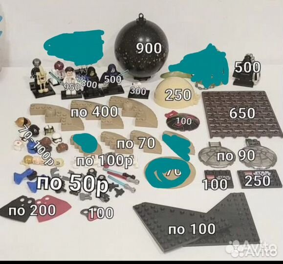 Lego star wars минифигурки, детали, аксессуары