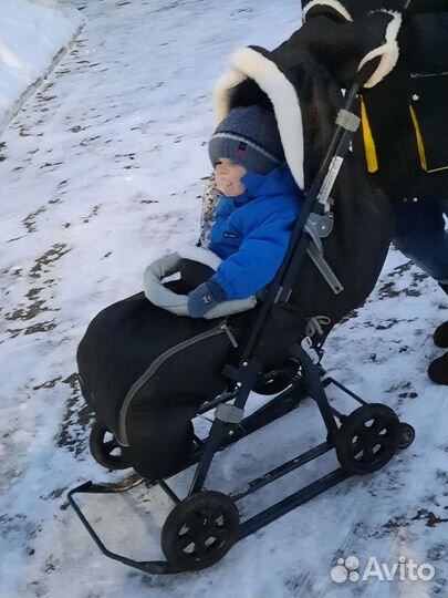 Санки коляска