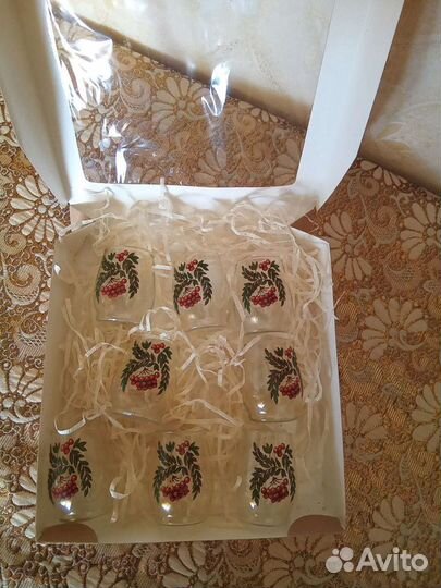 Рюмки стопки, хрустальные и цветное стекло СССР