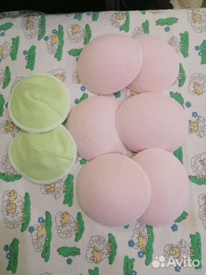 Прокладки для груди/вкладышы многоразовые