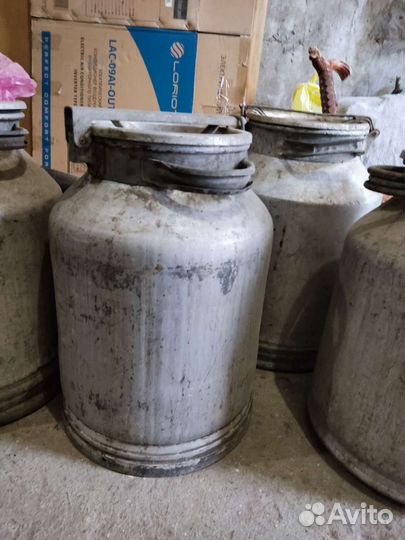 Фляги алюминиевые б/у 4 шт, 1к - штука