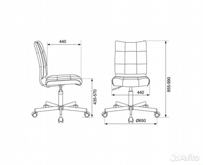 Компьютерное кресло Бюрократ CH-330M