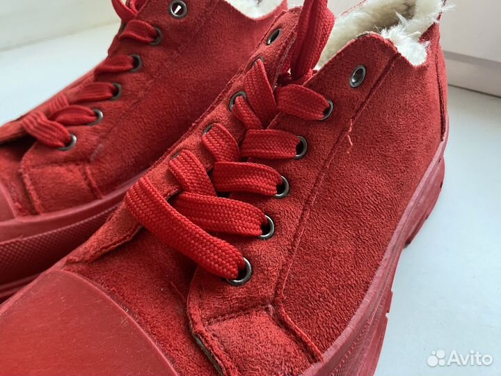 Кеды зимние женские 39