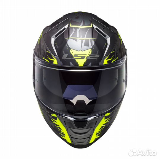 Мотошлем интеграл LS2 FF811 Vector Techbot Solid