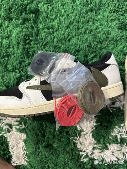 7 размеров Travis Scott Jordan Low Medium Olive