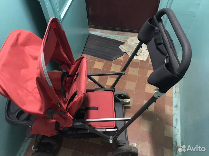 Прогулочная коляска joovy для двух детей