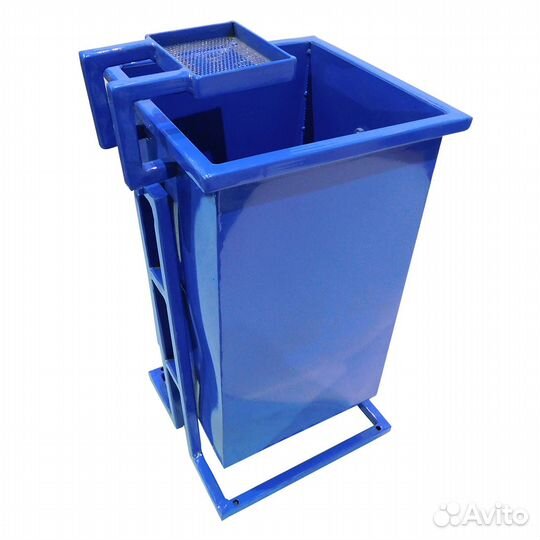 Металлическая поворотная урна