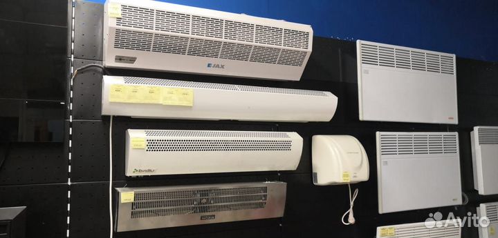 Тепловые завесы Теломаш,Neoclima, JAX, rovex и др