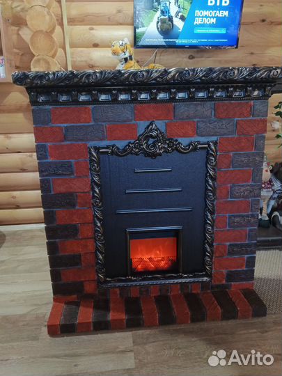 Камин интерьерный