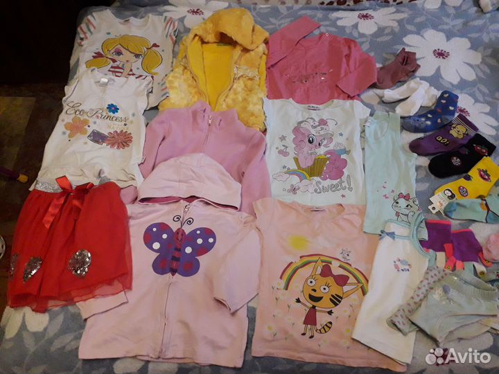 Пакет вещей р.110-116