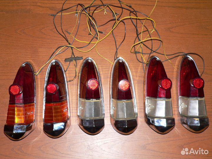 Новые задние фонари газ 21 волга