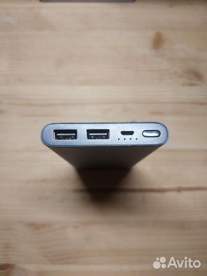 Павербанк xiaomi slim 10000мАч