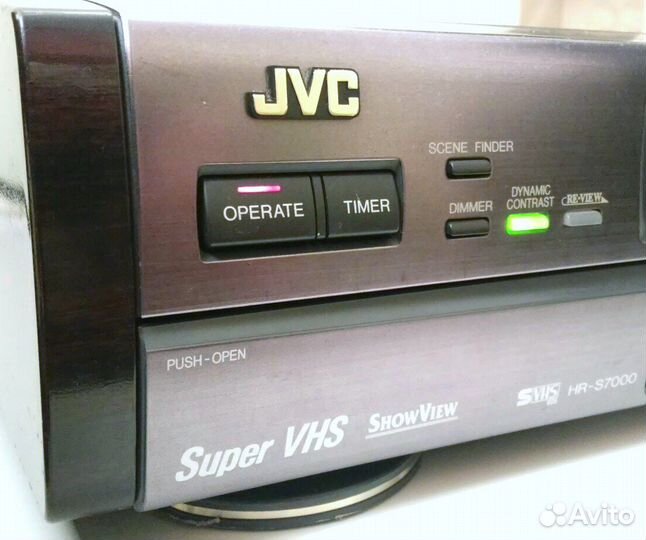S-VHS видеомагнитофон JVC HR-S7000 Elegance
