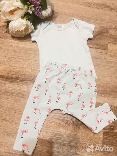 Пакет фирменных вещей для девочки 68 74