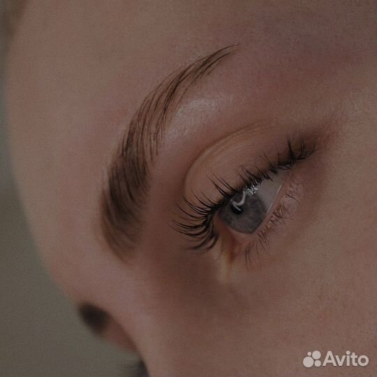 Ламинирование ресниц+ботокс+ окрашивание