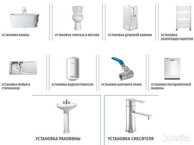 Сантехник. Услуги частного сантехника