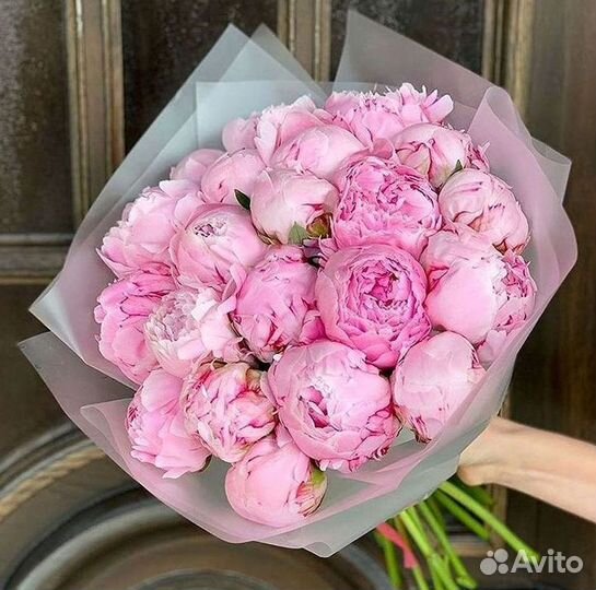 Пионы Букет пионов Доставка цветов