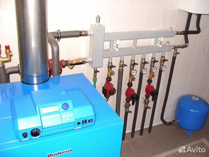 Монтаж систем отопления, водоснабжения