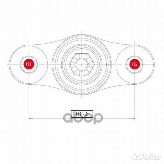 Опора шаровая lexus: IS250 05, GS300 06, GS35