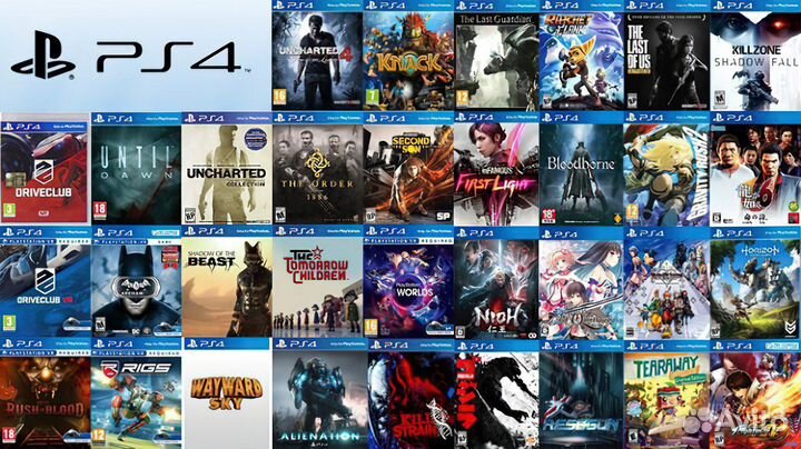 Игры PS4 PlayStation 4