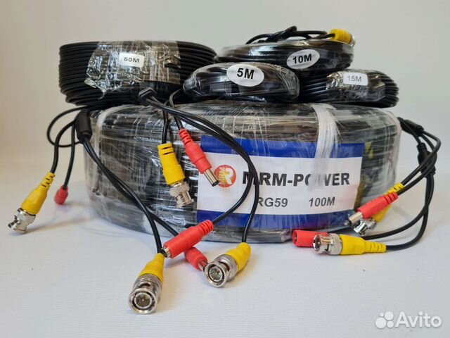 Видеонаблюдение кабель КВК-П-2х0,50комбинированный