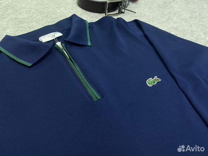 Кофта полузамок lacoste