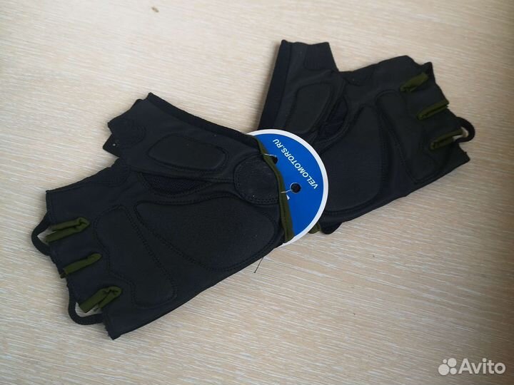 Велоперчатки летние Stels CG-1132, размер L