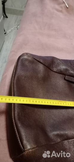 Сумка натуральная кожа италия Бу