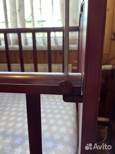 Детская кроватка 120х60 + матрац + наматрасник