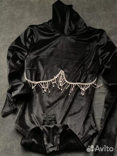 Боди бархатное 42 размер