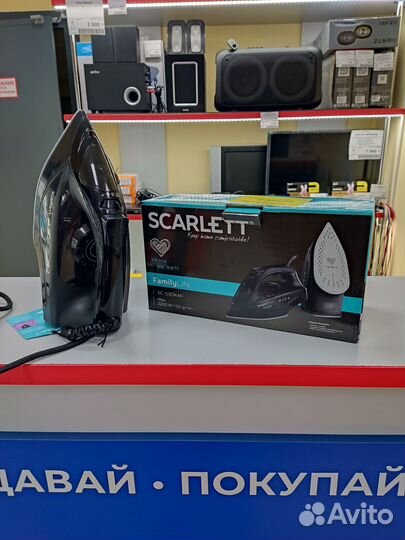 Новый утюг Scarlett SC-S130K46 (эшп)