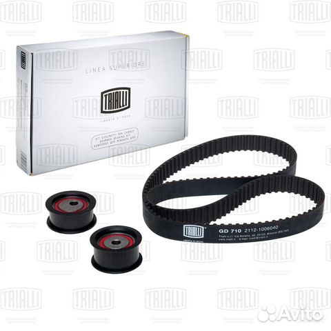 Комплект ремня грм ваз 2110 (16 клап.) (ремень + 2