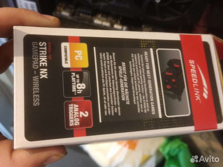 Геймпад speedlink strike NX wireless sl-650100-bk