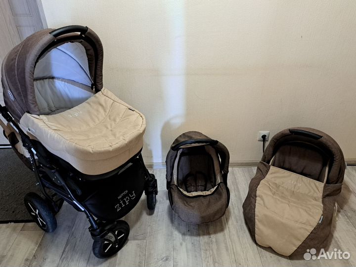 Коляска verdi zipy 3 в 1