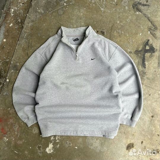 1/4 zip толстовка Nike vintage