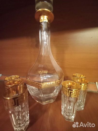 Штоф и стопки хрусталь