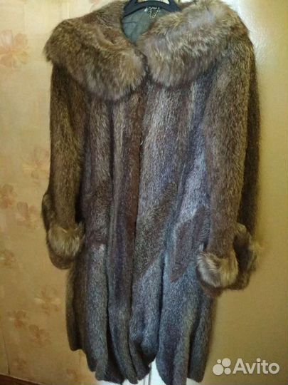 Шуба из нутрии