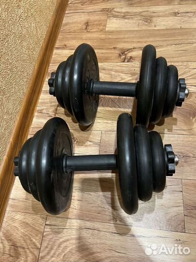 Гантели разборные 17,5 кг
