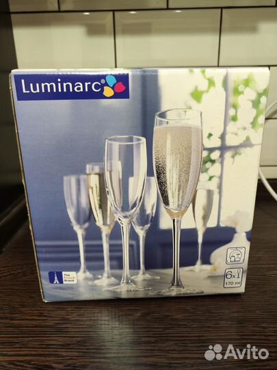 Бокалы для шампанского Luminarc Signature 6 шт