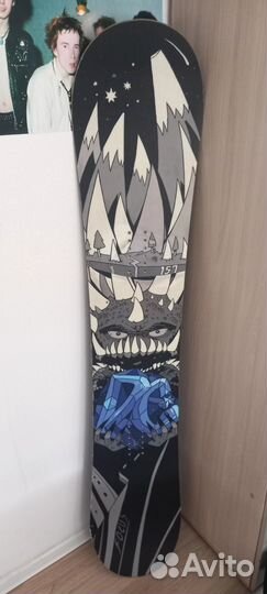 Сноуборд DC Flat top/freestyle/track