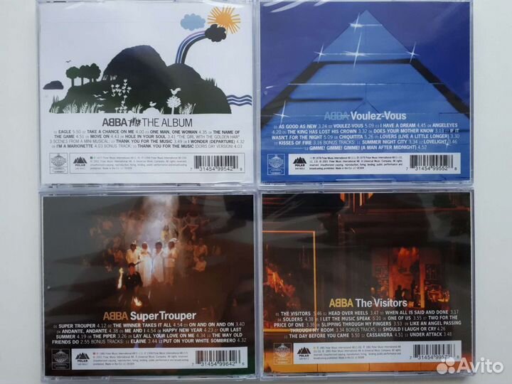 CD диски Abba, Boney M, Arabesque, Chilly