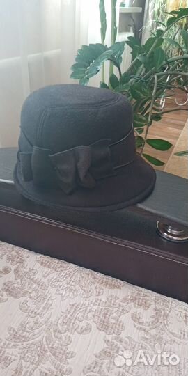 Шляпка женская фетровая