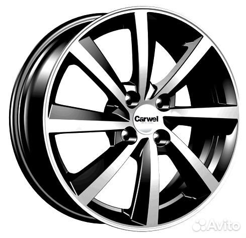 Диск Carwel Селигер 6.0/R16 4*100 ET37 d60,1 ав