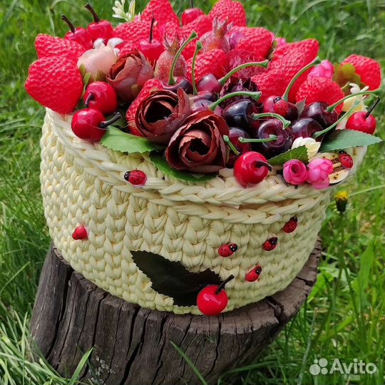 Подарок, корзина для хранения