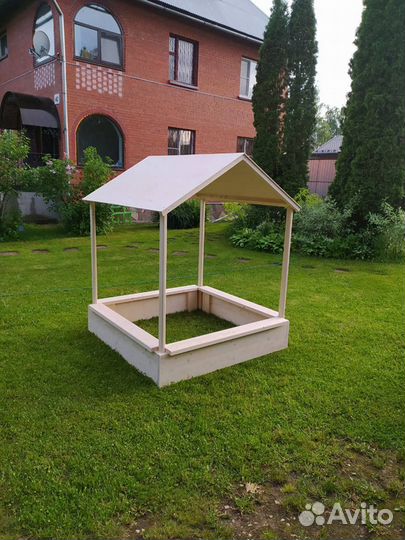 Песочница с крышей для детей