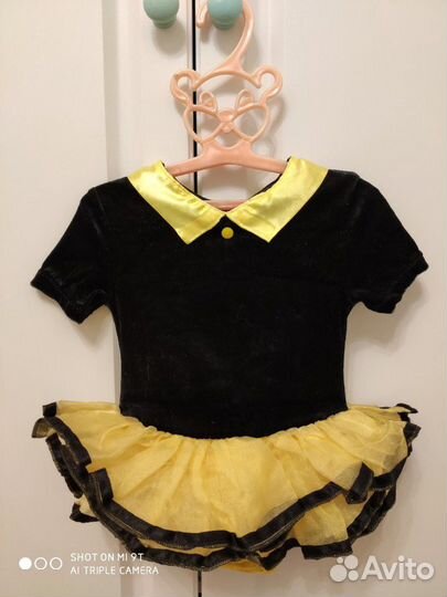 Новогодний, карнавальный костюм пчёлки, 0.5-2 года