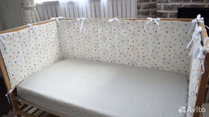 Бортики в кроватку бу