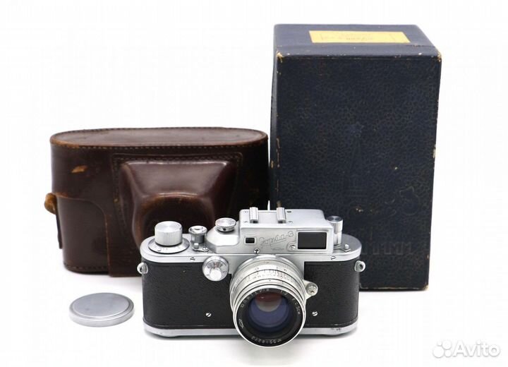 Зоркий 3 комплект, в упаковке (СССР, 1955)