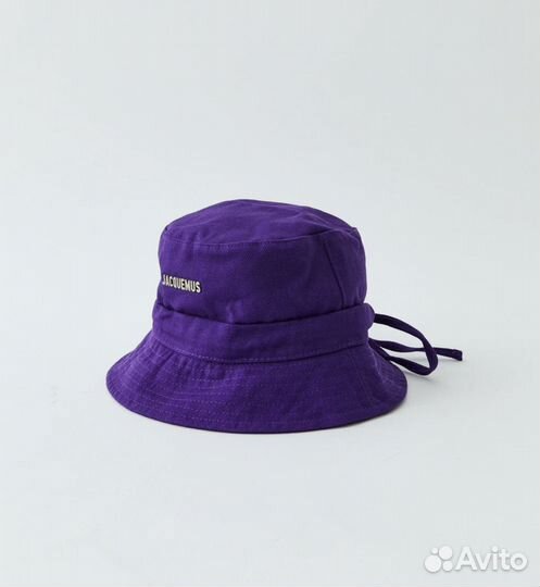 Jacquemus панама фиолетовая