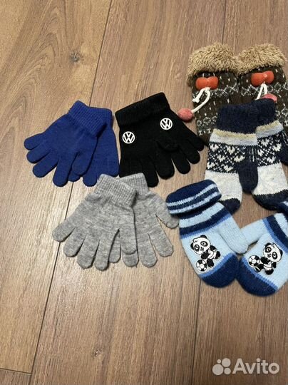 Рукавички, перчатки 3-6 лет